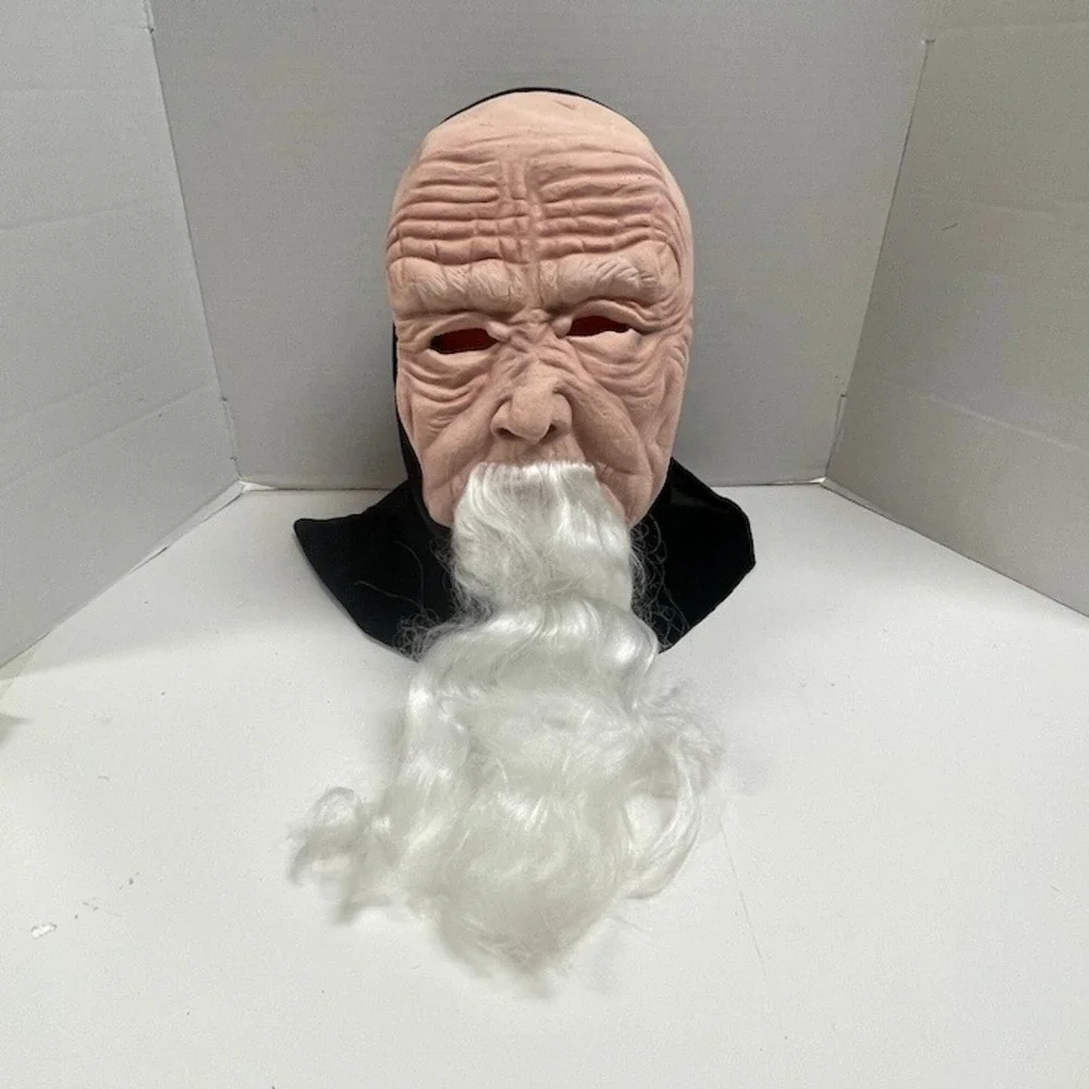 Vintage Paper Magic Group (PMG) Old Man Wizard Halloween Mask